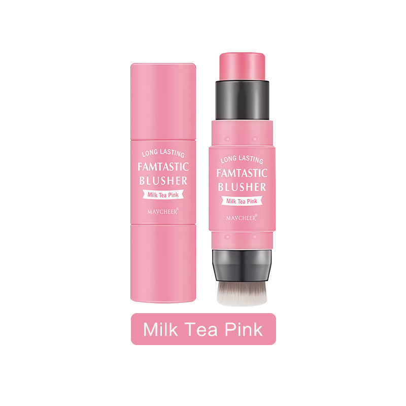 Two-in-one Blush Stick Portable Thin And Glittering Special