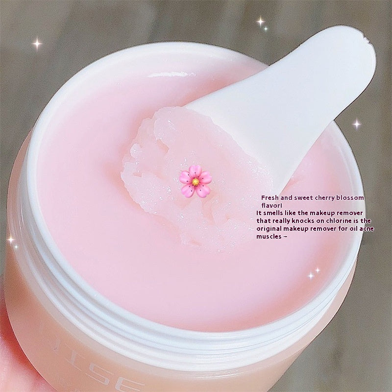 Refreshing Cleansing Oil Control Mild Plant Cherry Blossom Cream