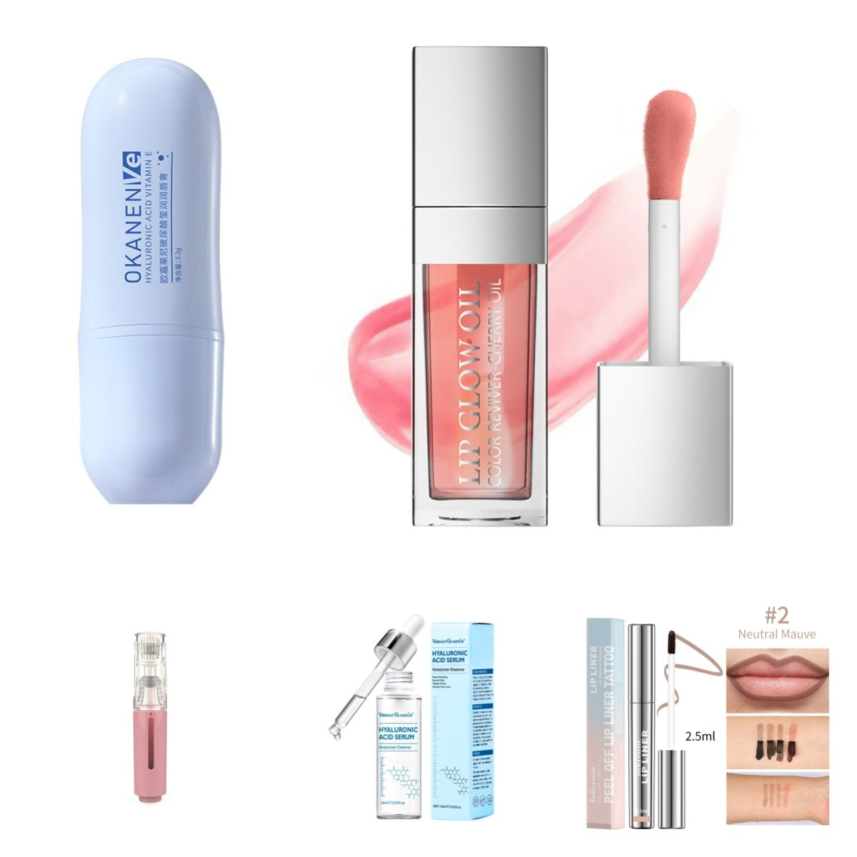Hyaluronic Acid Face Serum Anti-Aging Shrink Pore Whitening Moisturizing Cream Dry Skin Care