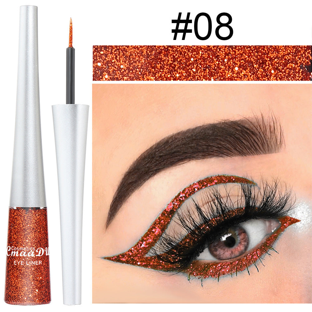 Creative Multicolor Glitter Powder Liquid Eyeliner