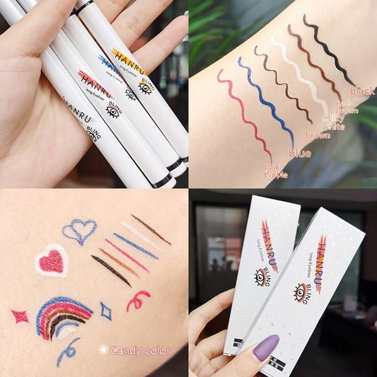 Waterproof And Sweat-proof Not Easy To Smudge Quick-drying Very Fine Liquid Eyeliner