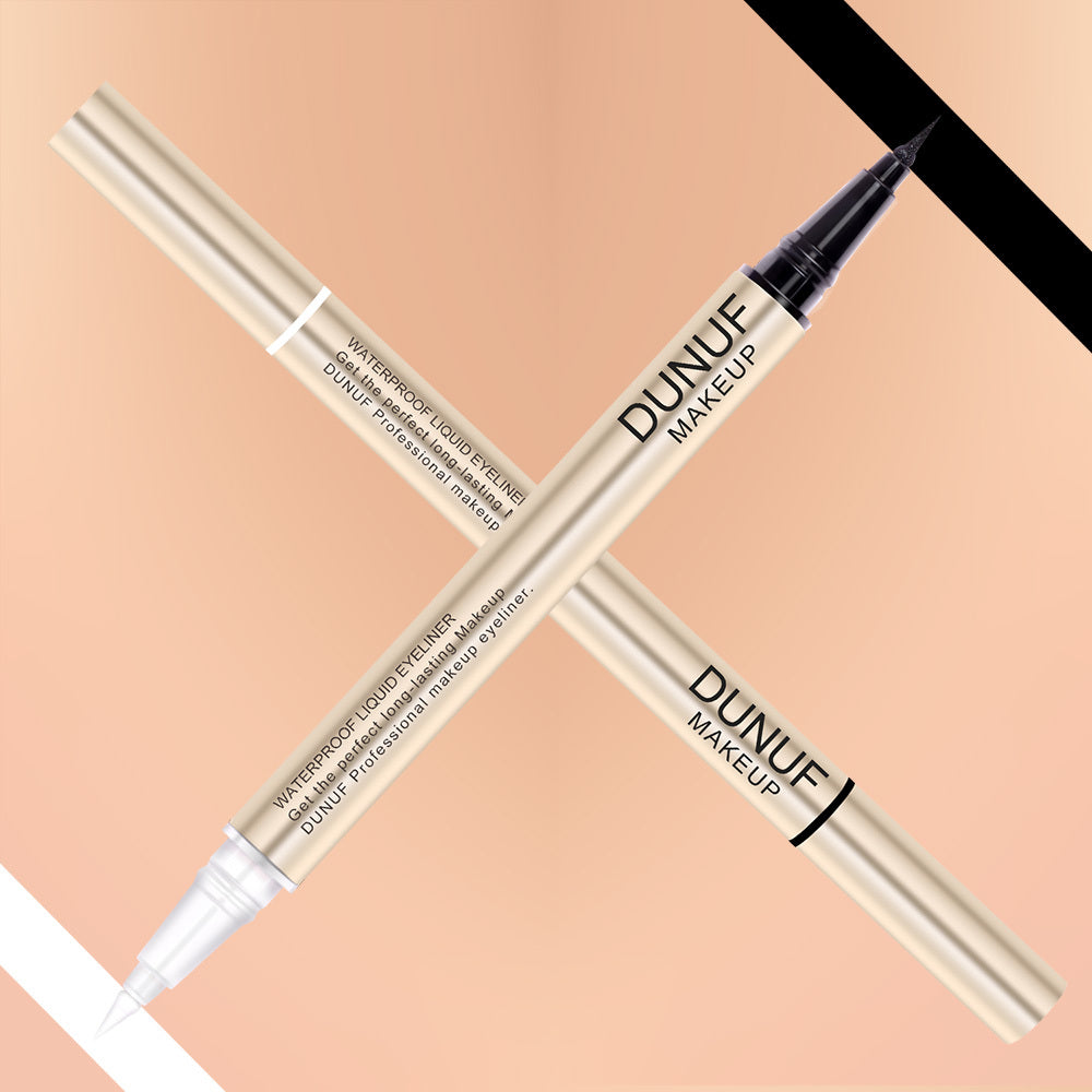 Simple And Smudge-free Long-lasting Double-ended Eyeliner