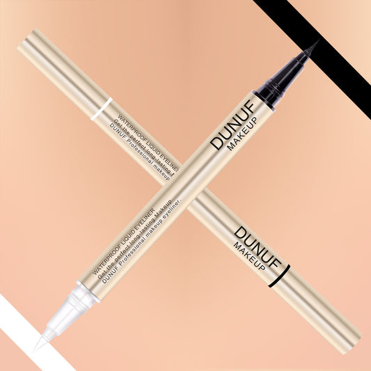 Simple And Smudge-free Long-lasting Double-ended Eyeliner