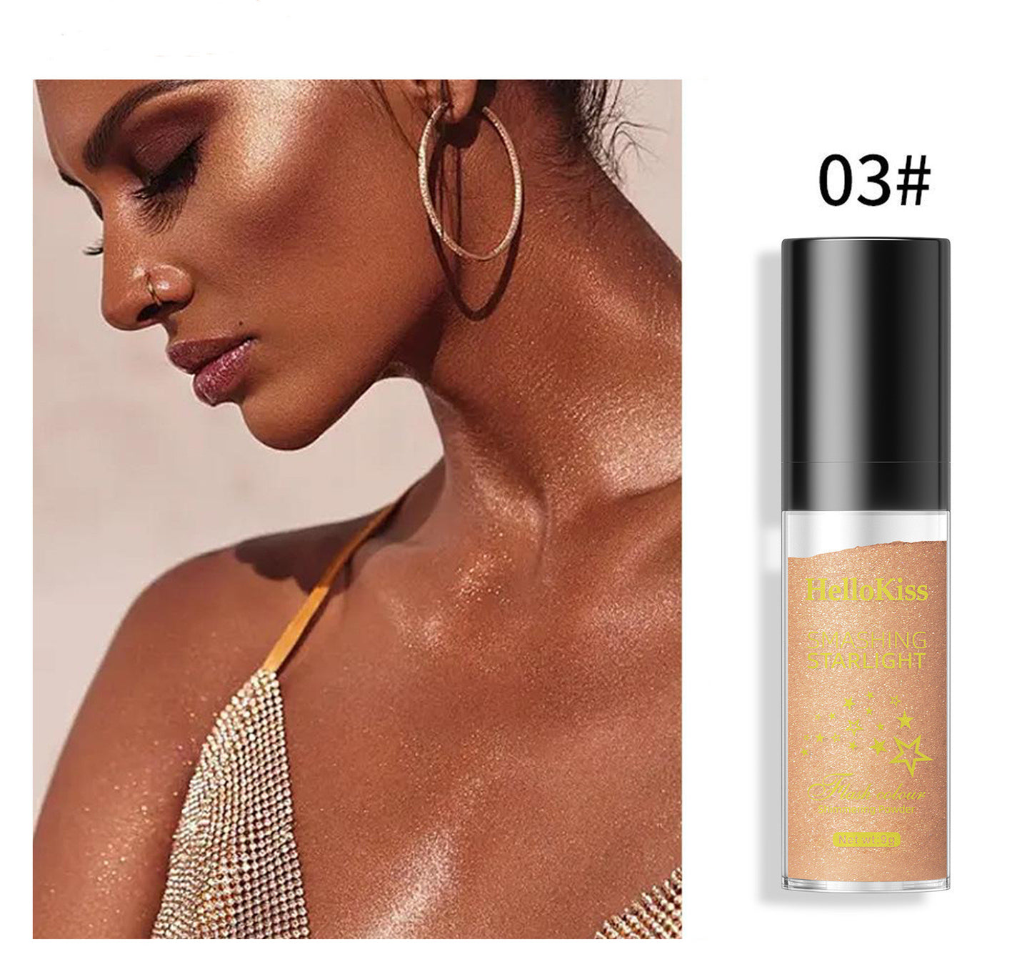 Brightening The Whole Body Highlight Powder Repair Three-dimensional