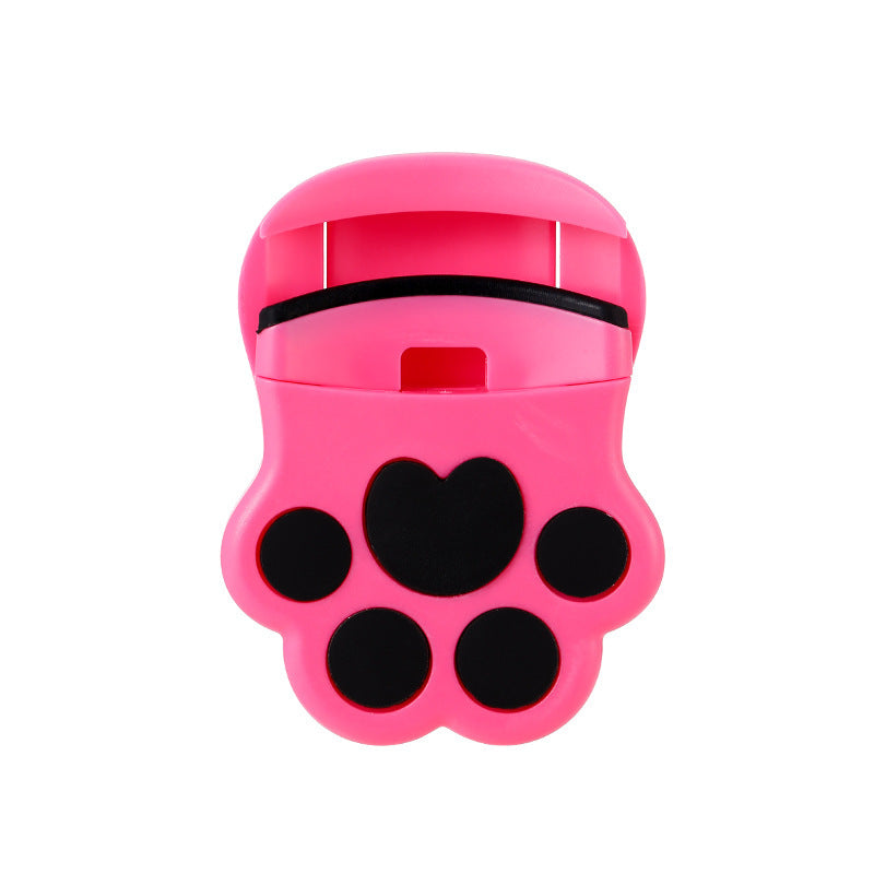 Mini Cat's Paw Eyelash Curler Natural Curling Small And Portable