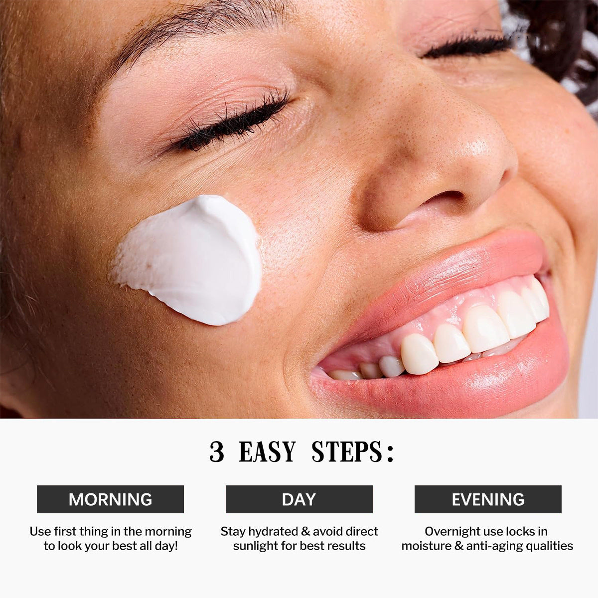 Cream Moisture Replenishment Moisturizing And Brightening Skin Tone Smoothen Fine Wrinkles