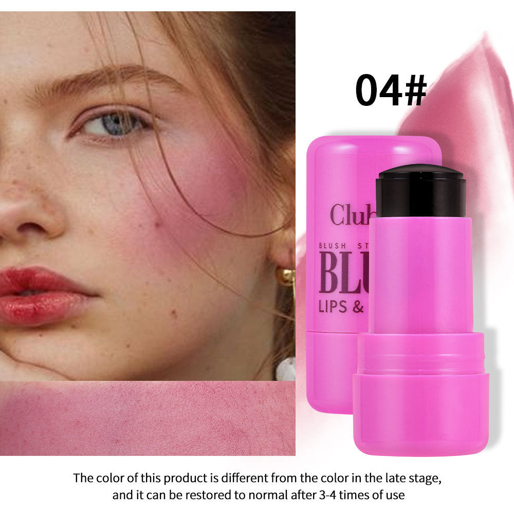 Bouncy Fruit Flavor Dyed Lip Brush Lip And Cheek Dual-use Natural Repair Lip Gloss Stick
