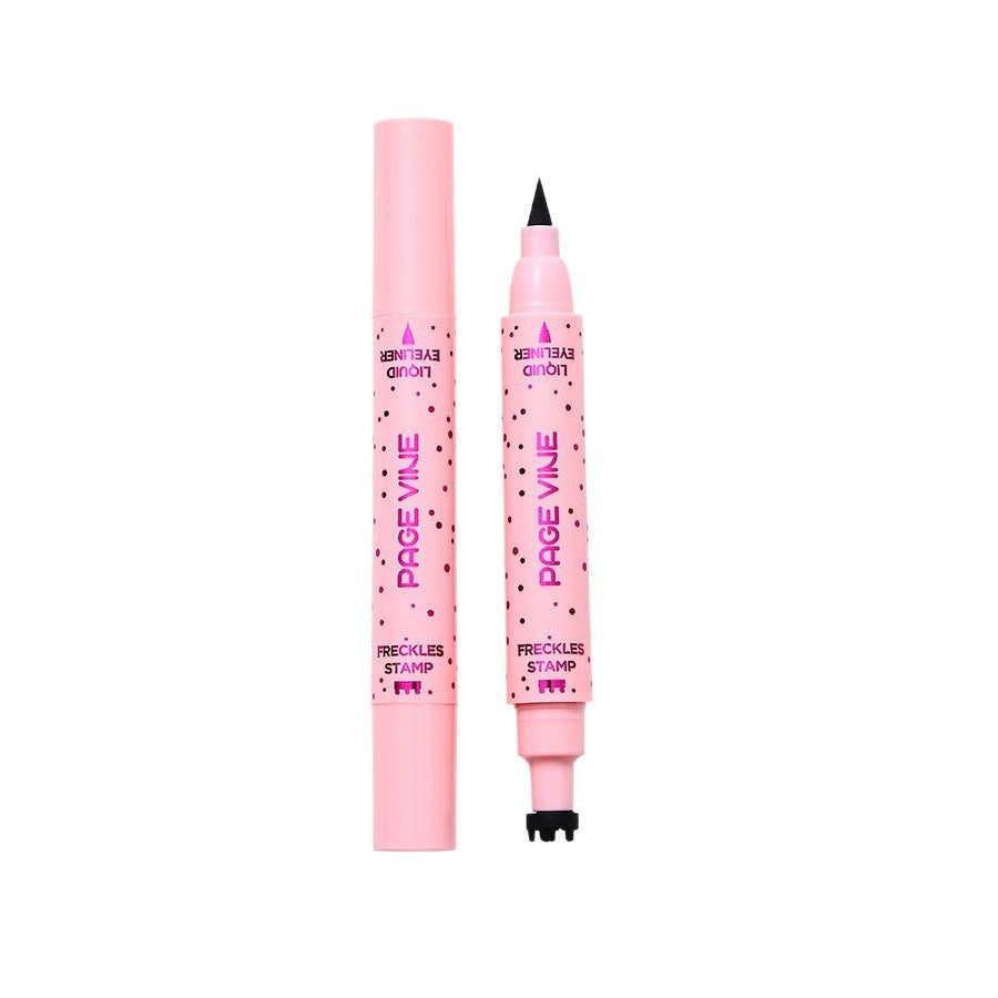 Natural Freckle Pen Double-headed Eyeliner Long-lasting Easy To Color Makeup