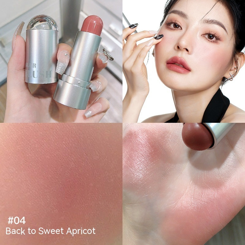 Touch Color Mist Silver Tube Blush Stick Lips And Cheeks Can Be Used For Natural Development