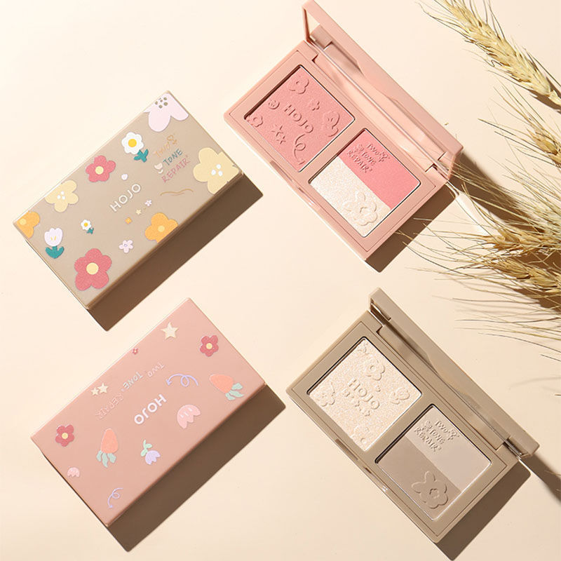 Three-in-one Highlighter Natural Three-dimensional Shadow Blush
