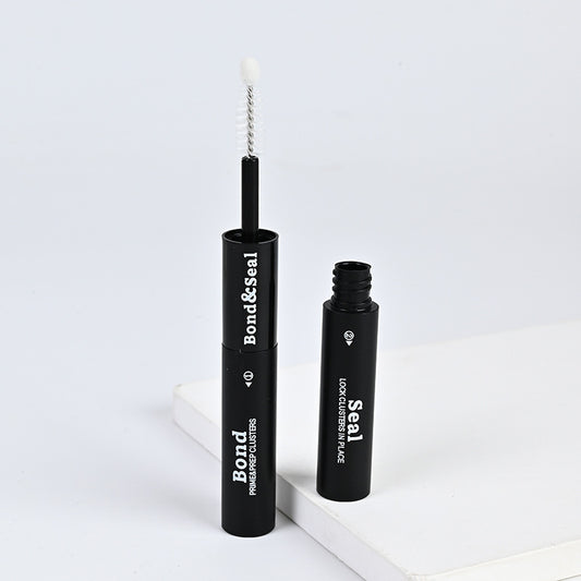 Segmented DIY Double-headed Eye Lash Glue Bond Sealan Remove Reinforcement Seal