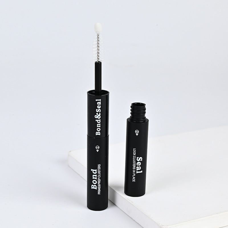 Segmented DIY Double-headed Eye Lash Glue Bond Sealan Remove Reinforcement Seal
