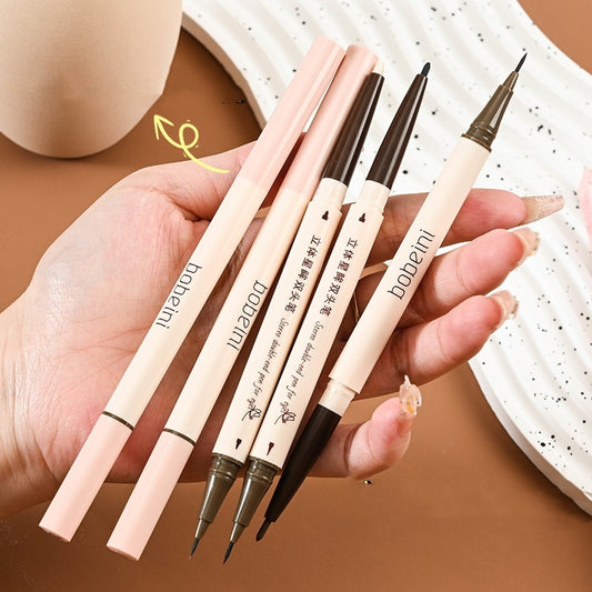 Double-headed Glue Pen Long-lasting Liquid Eyeliner Silky Easy To Use Eye Shadow Pen