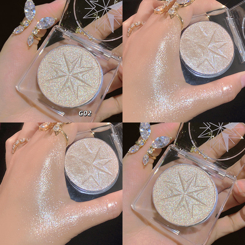 High Gloss Powder Blusher Diamond Slim And Shiny