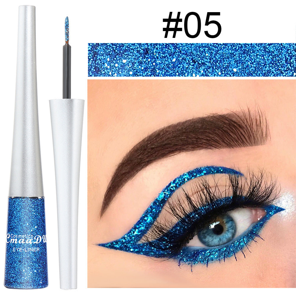 Creative Multicolor Glitter Powder Liquid Eyeliner