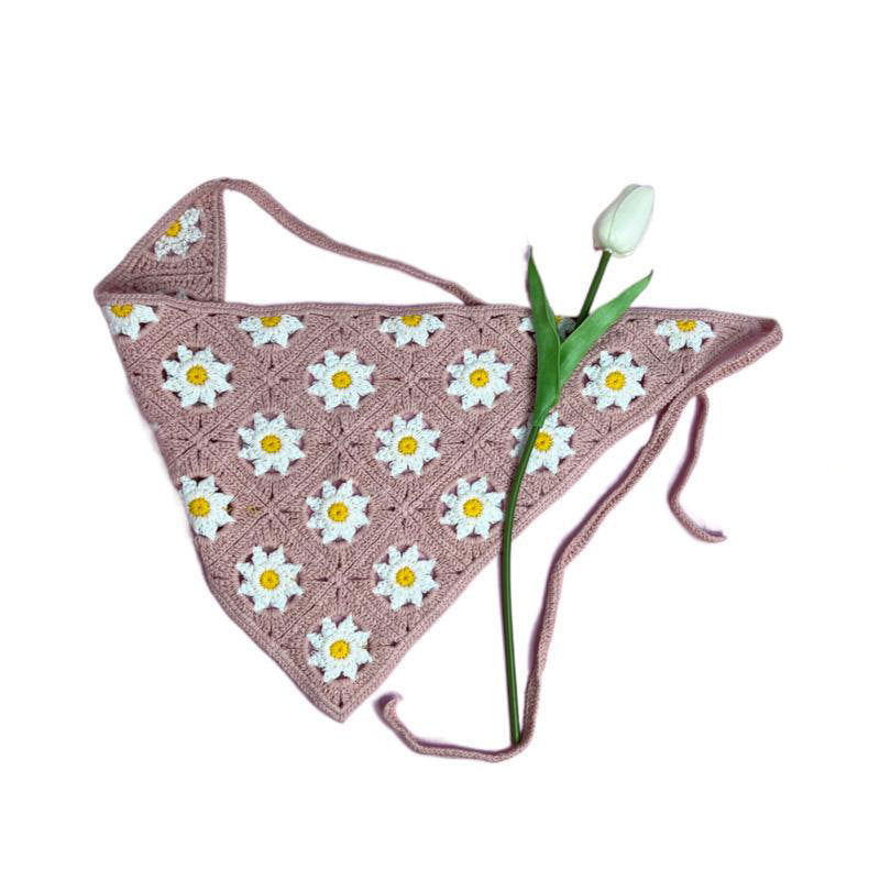 All-matching Triangular Binder Knitted Hair Band