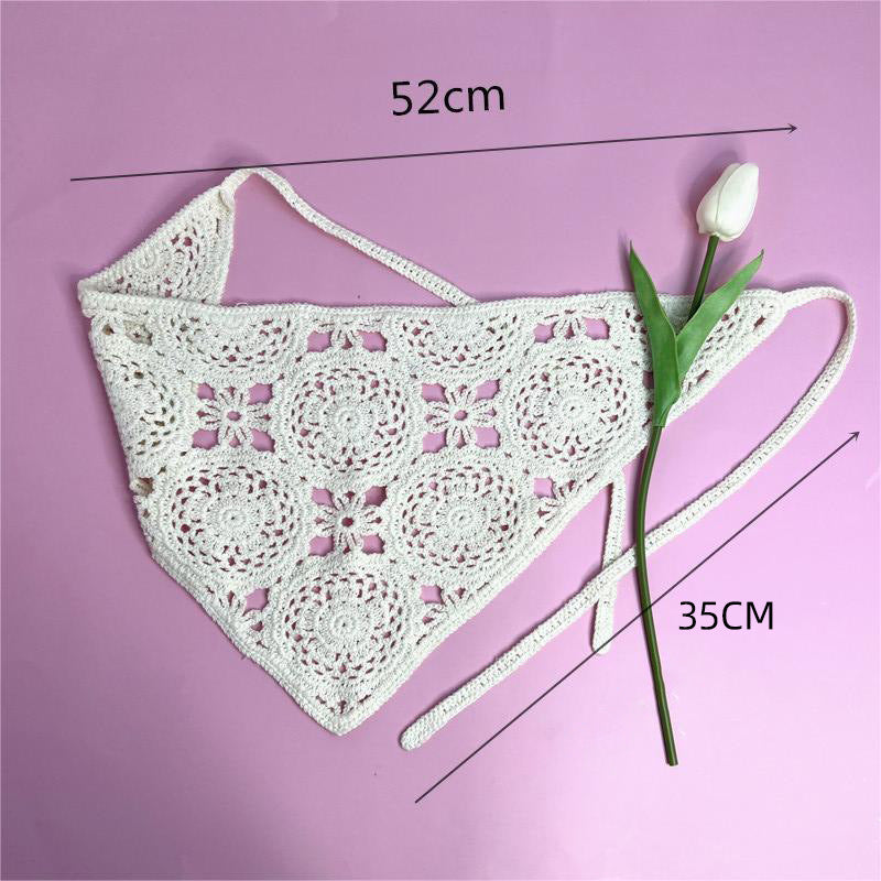 All-matching Triangular Binder Knitted Hair Band
